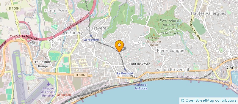 localisation de l'entreprise LOUISE JO  CANNES