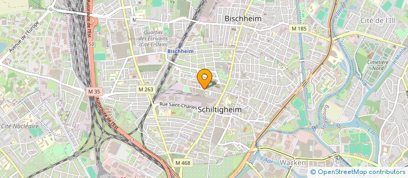 localisation de l'entreprise LOUISE SIXTINE  SCHILTIGHEIM