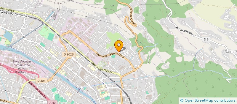 localisation de l'entreprise LOUISETTE  CLUSES