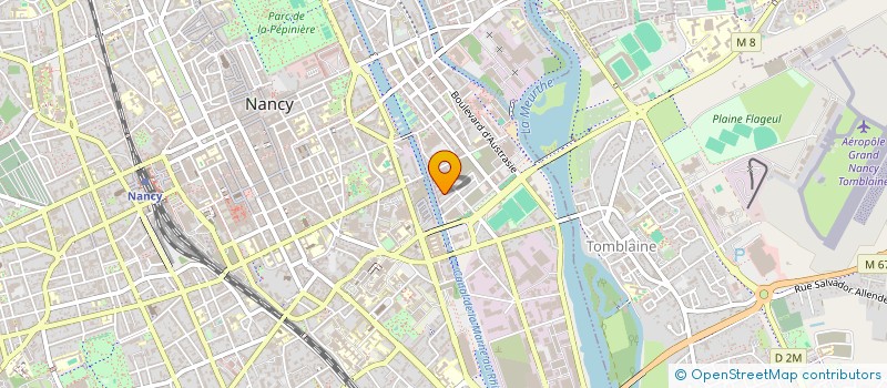 localisation de l'entreprise LOUISGI  NANCY