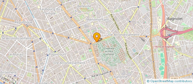 localisation de l'entreprise LOUISIANE  PARIS