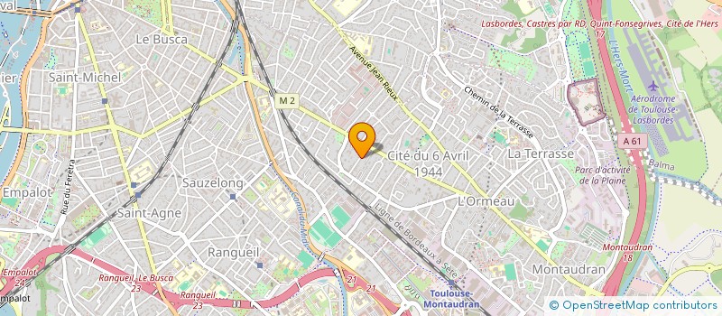 localisation de l'entreprise LOUISIMMO à TOULOUSE