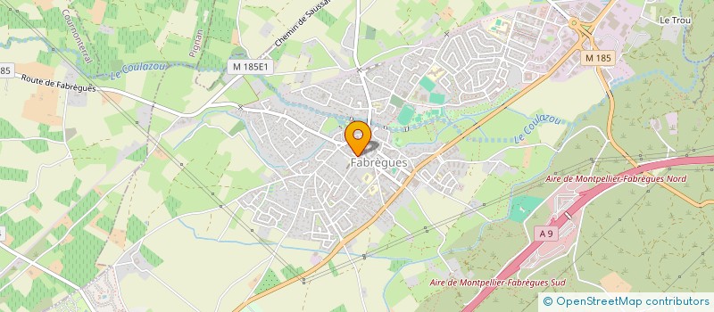 localisation de l'entreprise LOUISLECOQ à FABREGUES