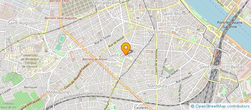 localisation de l'entreprise LOUISLU LION ROYAL  BORDEAUX