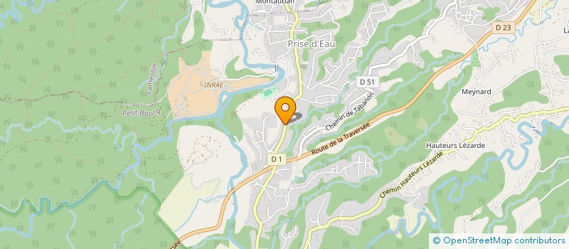 localisation de l'entreprise LOUISON BERNADIN  PETIT-BOURG