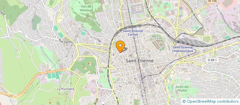 localisation de l'entreprise LOUISON G  SAINT-ETIENNE