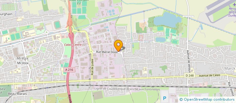 localisation de l'entreprise LOUISYANE MODE  CALAIS