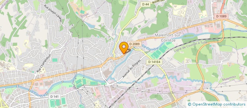 localisation de l'entreprise LOUIZA PRO BTP  MALEMORT