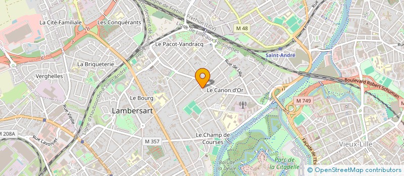 localisation de l'entreprise LOUJANE à LAMBERSART