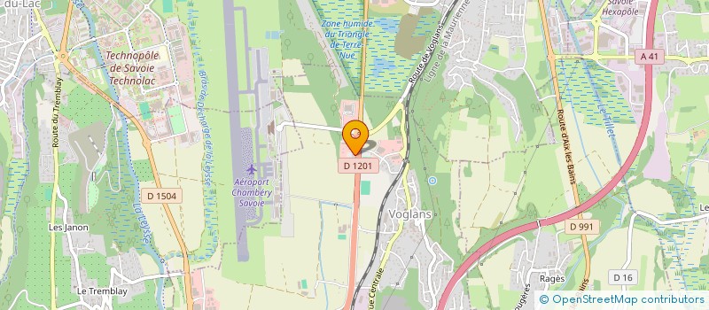 localisation de l'entreprise LOUJO  VOGLANS