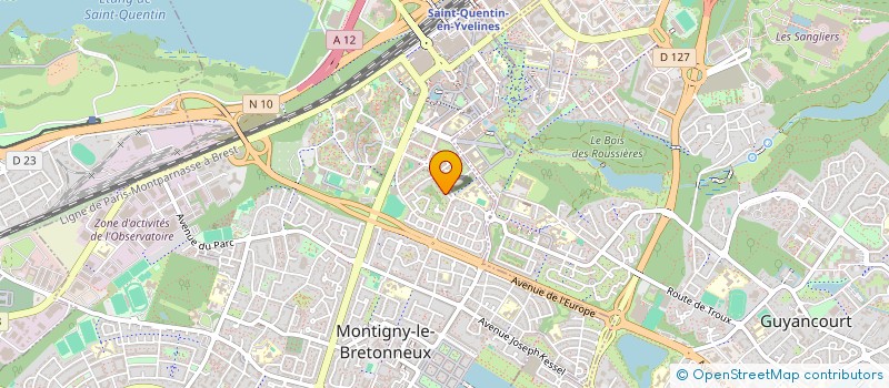 localisation de l'entreprise LOUJOU INVEST  MONTIGNY-LE-BRETONNEUX