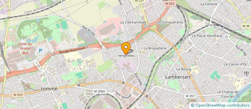 localisation de l'entreprise LOUJU à LAMBERSART