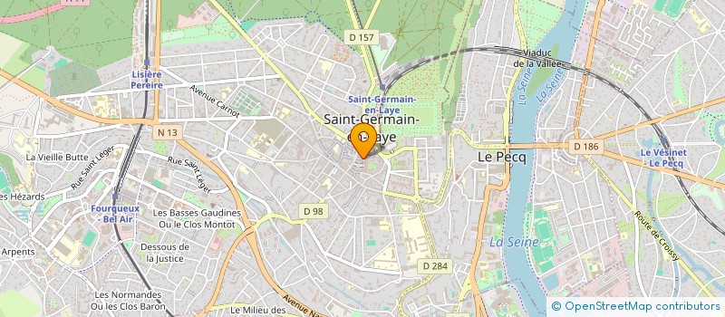 localisation de l'entreprise LOUJUZO  SAINT-GERMAIN-EN-LAYE