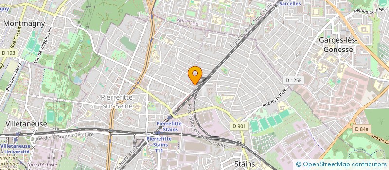 localisation de l'entreprise LOUK DRIVER  STAINS