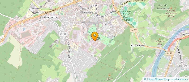 localisation de l'entreprise LOUK SERVICES  BESANCON