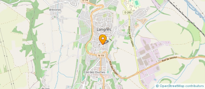 localisation de l'entreprise LOUKA à LANGRES