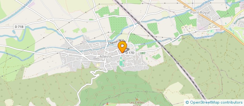 localisation de l'entreprise LOUKA  ALLEINS