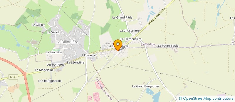 localisation de l'entreprise LOUKA GOLF ELITE  TALMONT-SAINT-HILAIRE