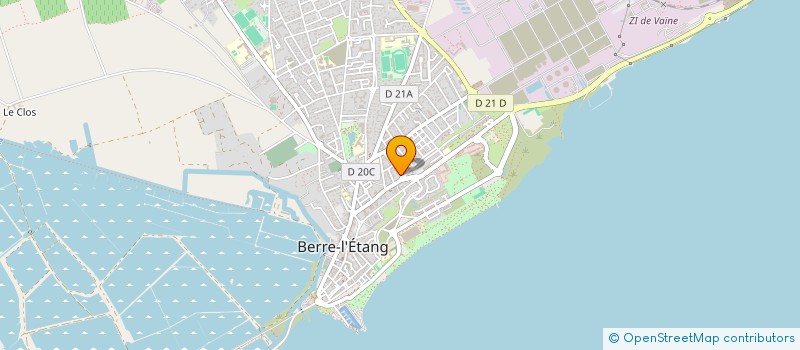 localisation de l'entreprise LOUKA'RENOV à BERRE-L'ETANG