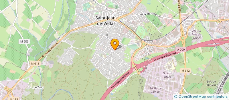 localisation de l'entreprise LOUKANA à MONTPELLIER
