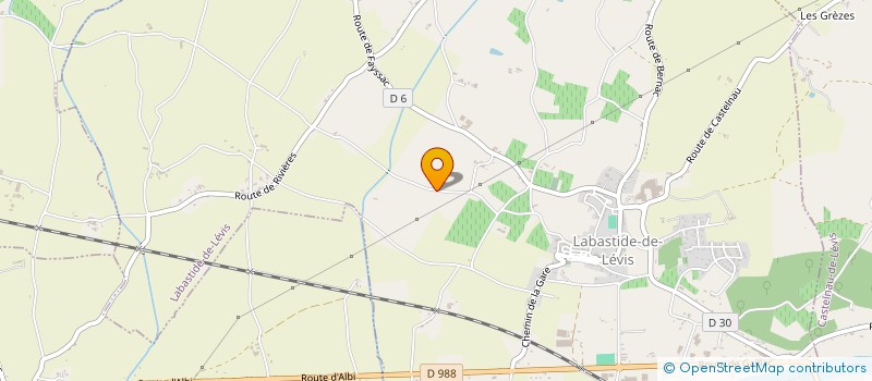 localisation de l'entreprise LOUKANA à ALBI