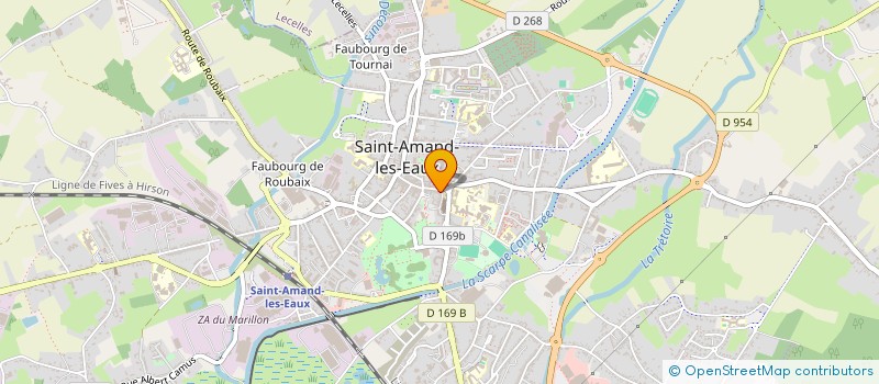 localisation de l'entreprise LOUKATHAIS  SAINT-AMAND-LES-EAUX