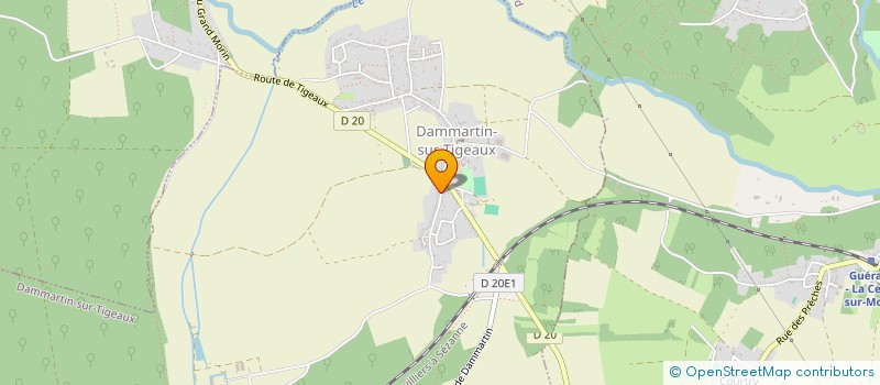 localisation de l'entreprise LOUKAYA  DAMMARTIN-SUR-TIGEAUX