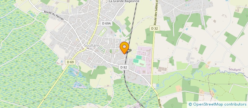 localisation de l'entreprise LOUKI 85 à SOULLANS