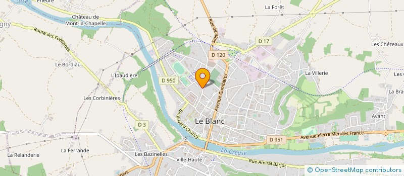 localisation de l'entreprise LOUKIA à LE BLANC