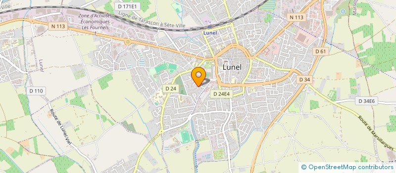 localisation de l'entreprise LOUKIFRUIT à LUNEL