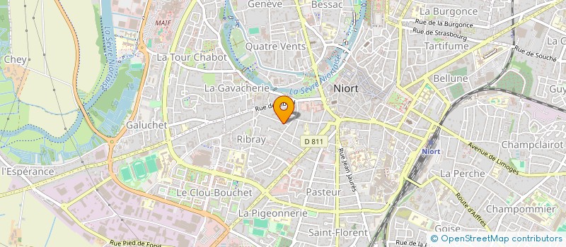 localisation de l'entreprise LOUKO à NIORT