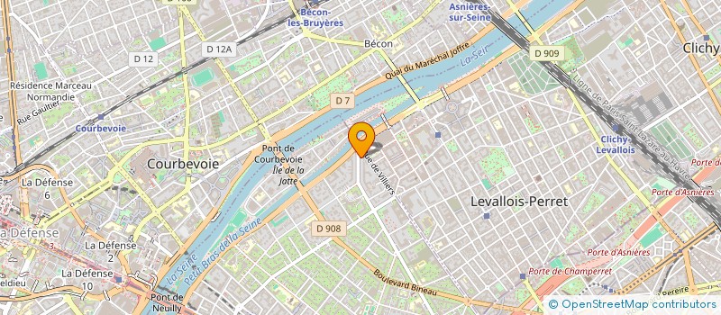 localisation de l'entreprise LOUL&CO à NEUILLY-SUR-SEINE