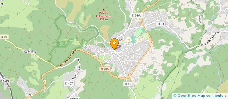 localisation de l'entreprise LOULA  VOLVIC