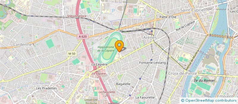 localisation de l'entreprise LOULE SABRONDE à TOULOUSE