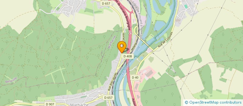 localisation de l'entreprise LOULEA  MARBACHE