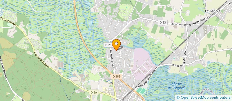 localisation de l'entreprise LOULEAJO  SAINT-HILAIRE-DE-RIEZ