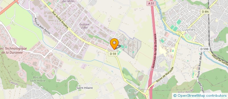 localisation de l'entreprise LOULEO à AIX-EN-PROVENCE
