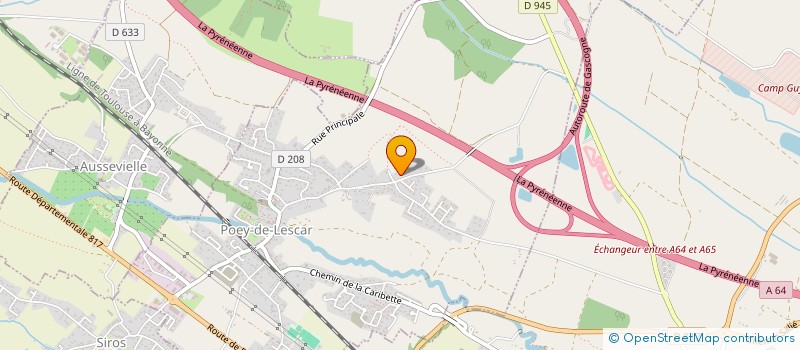 localisation de l'entreprise LOULEOLIE  POEY-DE-LESCAR