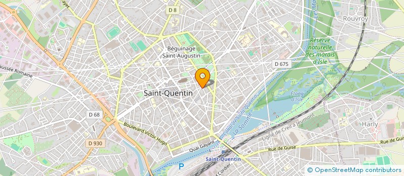 localisation de l'entreprise LOULI à SAINT-QUENTIN