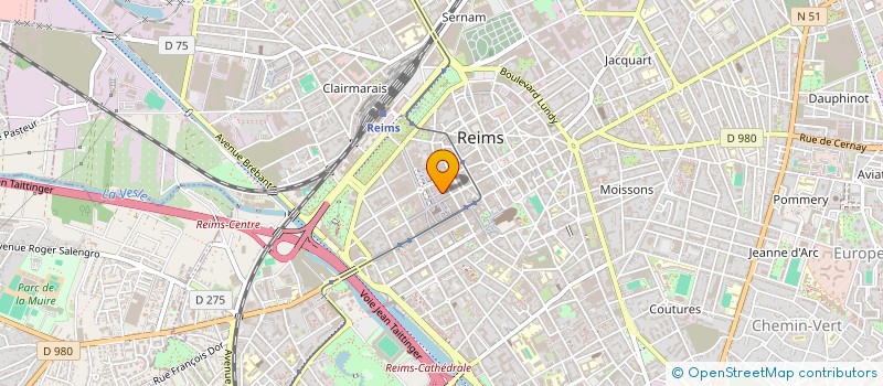 localisation de l'entreprise LOULI  REIMS