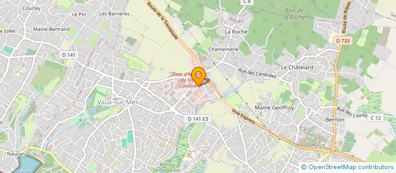 localisation de l'entreprise LOULI  VAUX-SUR-MER