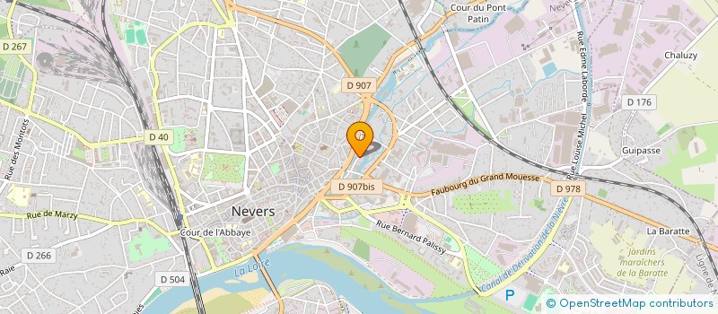 localisation de l'entreprise LOULI à NEVERS