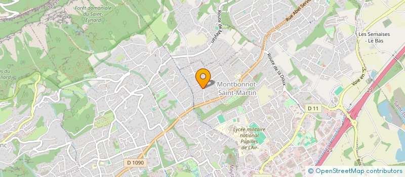 localisation de l'entreprise LOULIBLUE-ELVIS 2  MONTBONNOT-SAINT-MARTIN