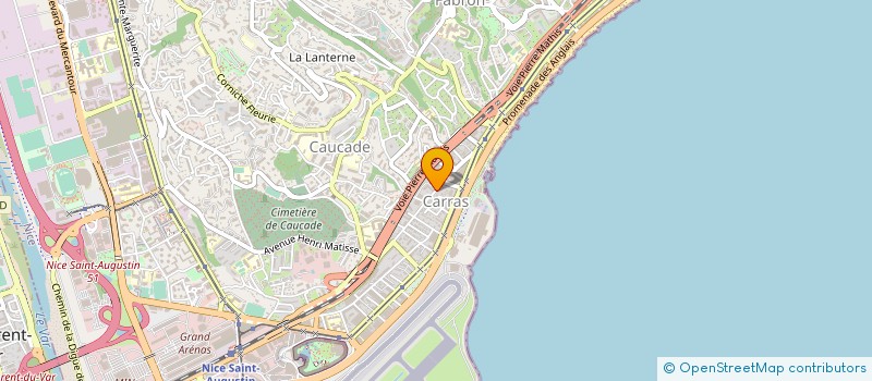 localisation de l'entreprise LOULLY CALL à NICE