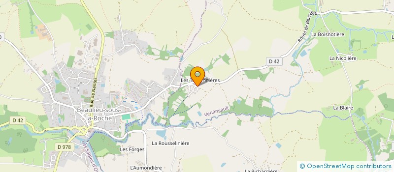 localisation de l'entreprise LOULOC TP à VENANSAULT