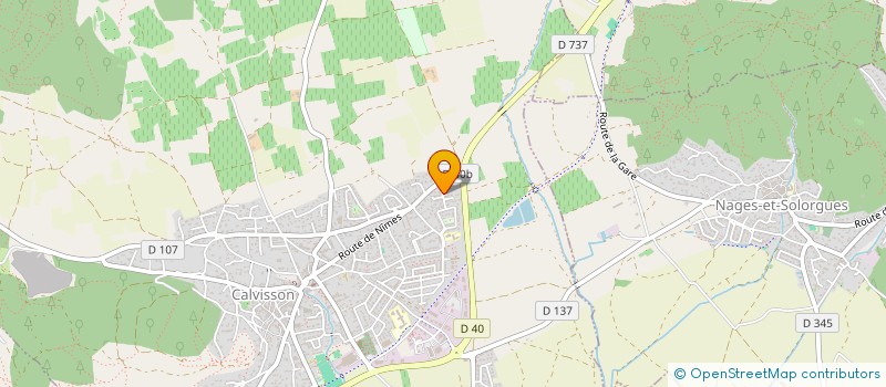 localisation de l'entreprise LOULOPDOS  CALVISSON