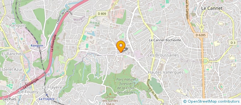 localisation de l'entreprise LOULOU à LE CANNET