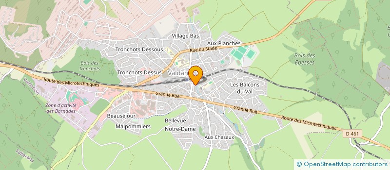 localisation de l'entreprise LOULOU  VALDAHON