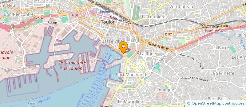 localisation de l'entreprise LOULOU à TOULON