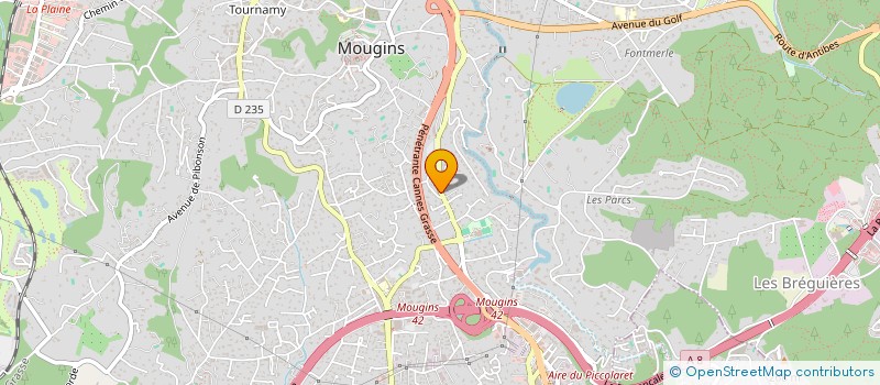 localisation de l'entreprise LOULOU  MOUGINS